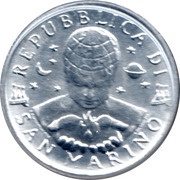 1 Lira Prehistoric Arts obverse image