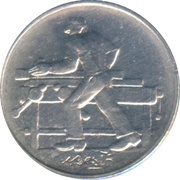 2 Lire Carpenter reverse image