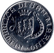 2 Lire Olive Twig and Ear obverse image