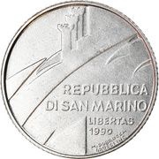 2 Lire Freedom obverse image