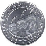 2 Lire Corn Cob obverse image