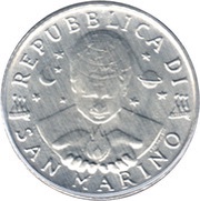 2 Lire Socrates obverse image
