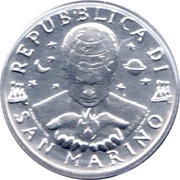 2 Lire Literature obverse image