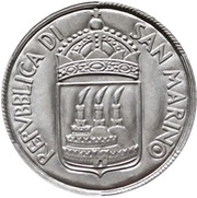 5 Lire Men are Citizens of the World obverse image