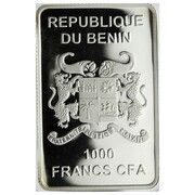 1000 Francs CFA Viking obverse image