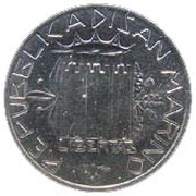 5 Lire Struggle against Drug Abuse obverse image