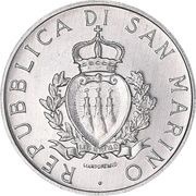 5 Lire Montegiardino obverse image