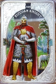 1000 Francs CFA Russian Knight, Benin, 2015 reverse image