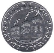 5 Lire Cotton Plant obverse image
