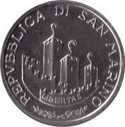 5 Lire Spade and Hoe obverse image