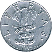 5 Lire Protection of the Environment obverse image