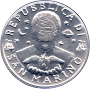 5 Lire Theatre obverse image