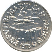10 Lire Potter obverse image