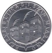 10 Lire Colombus obverse image