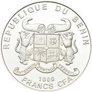 1000 Francs CFA Cannabis Sativa obverse image