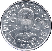 10 Lire The ancient land obverse image