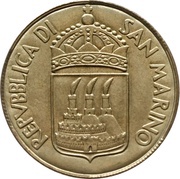 20 Lire Human Solidarity obverse image