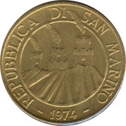 20 Lire Lobster obverse image