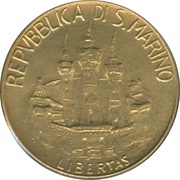 20 Lire Louis Pasteur obverse image