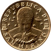 20 Lire Communications obverse image