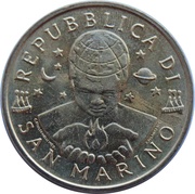 20 Lire Solidarity obverse image