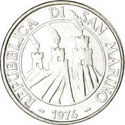 50 Lire Rooster obverse image