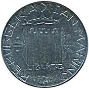 50 Lire Drug Prevention obverse image