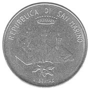 50 Lire Splitting of the Atom obverse image