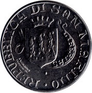 50 Lire The defence obverse image