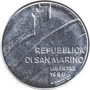 50 Lire Democracy obverse image