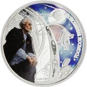 1000 Francs CFA Tsiolkovsky Sputnik, Benin, 2019 reverse image