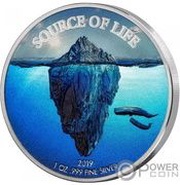 1000 Francs CFA Source of Life - Water, Benin, 2019 reverse image