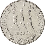 100 Lire Dog and Cat obverse image