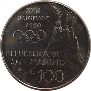 100 Lire Archery obverse image