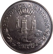100 Lire Citizens' right to health obverse image