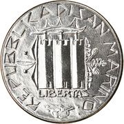 100 Lire Redemption from drugs obverse image