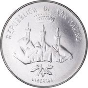 100 Lire Spaceship obverse image