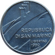 100 Lire Justice obverse image