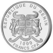 1000 Francs CFA Source of Life - Air obverse image