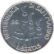 100 Lire obverse image