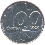100 Lire, San Marino, 1991 reverse image