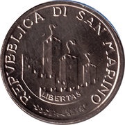 100 Lire obverse image