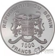 1000 Francs CFA Cannabis Sativa obverse image