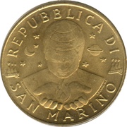 200 Lire Painting obverse image