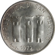 500 Lire obverse image