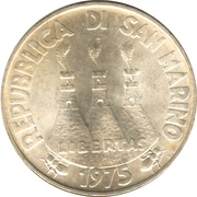 500 Lire Birds obverse image