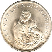 500 Lire obverse image