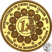 1500 Francs CFA Euro Introduction reverse image
