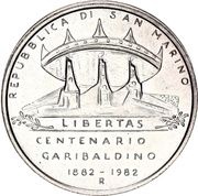 500 Lire Garibaldi obverse image