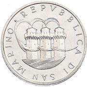 500 Lire San Marino Grand Prix obverse image